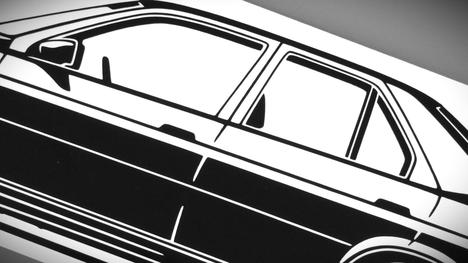alfa romeo 155 q4 tuning aufkleber sticker silhouette detailansicht