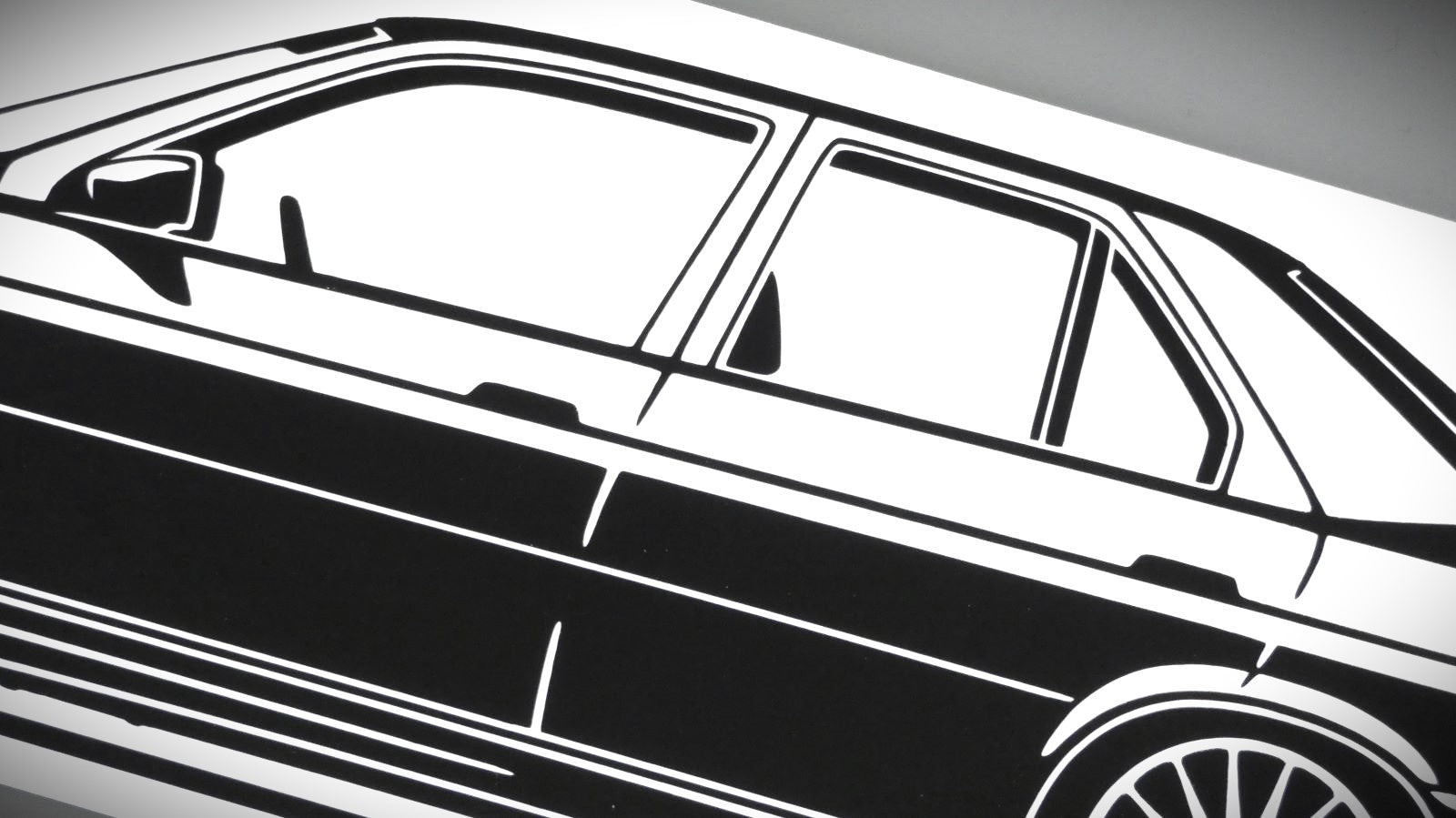 alfa romeo 155 q4 tuning oz felge speiche aufkleber sticker silhouette detailansicht