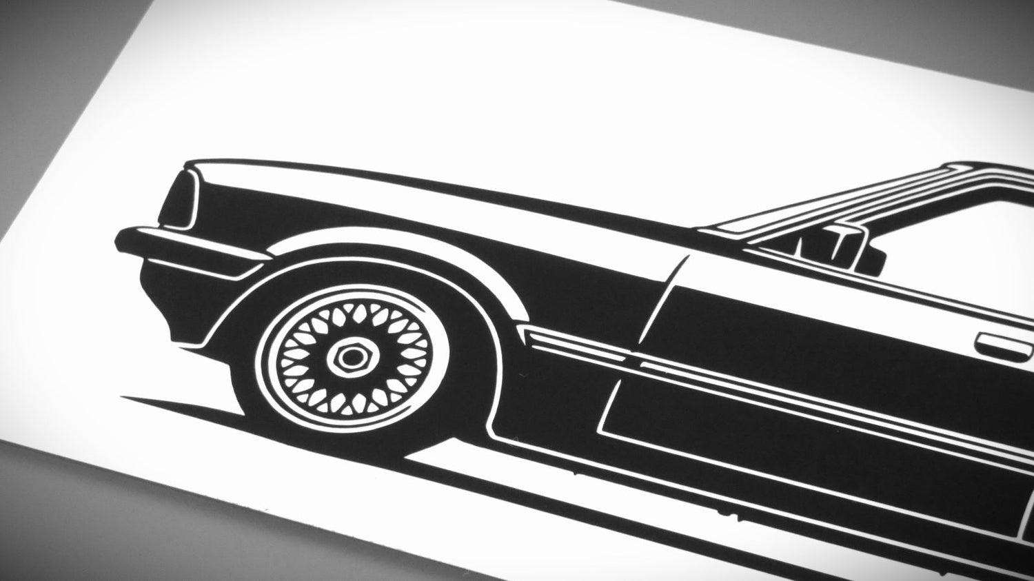 Ford Sticker Aufkleber Ansicht Front