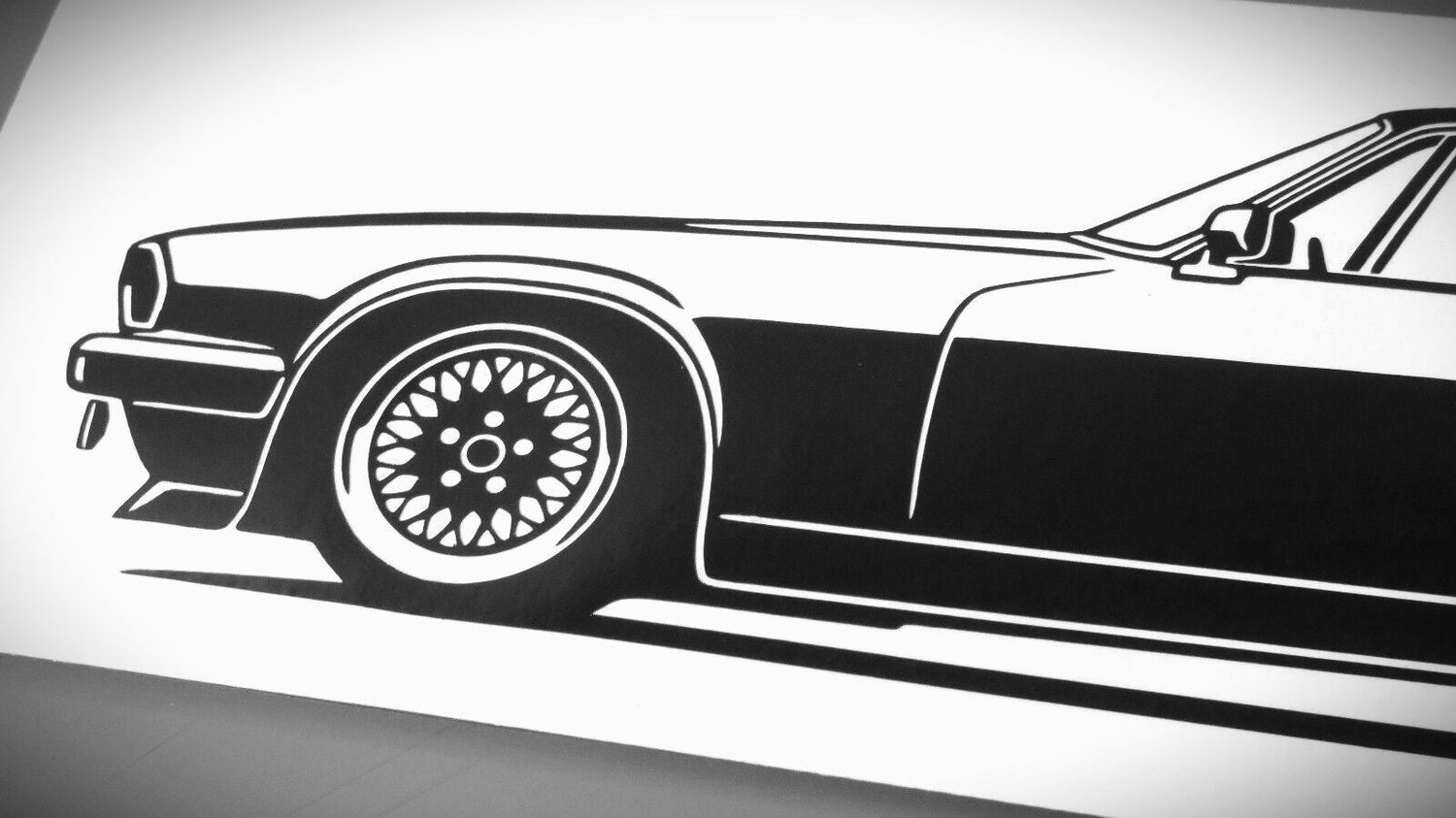 Jaguar Sticker Aufkleber Ansicht Front